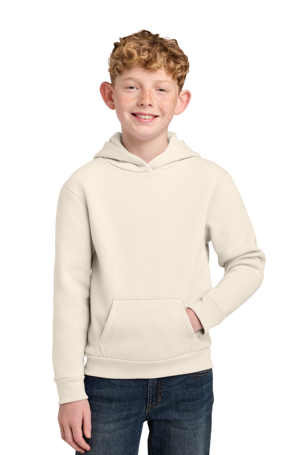 Port & Co™ Youth Easy Fleece Pullover Hooded Sweatshirt PC68YH