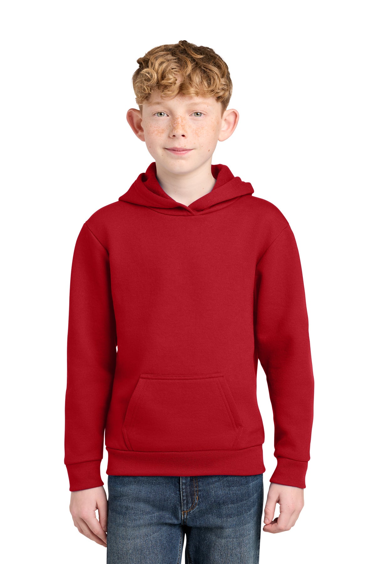 Port & Co™ Youth Easy Fleece Pullover Hooded Sweatshirt PC68YH