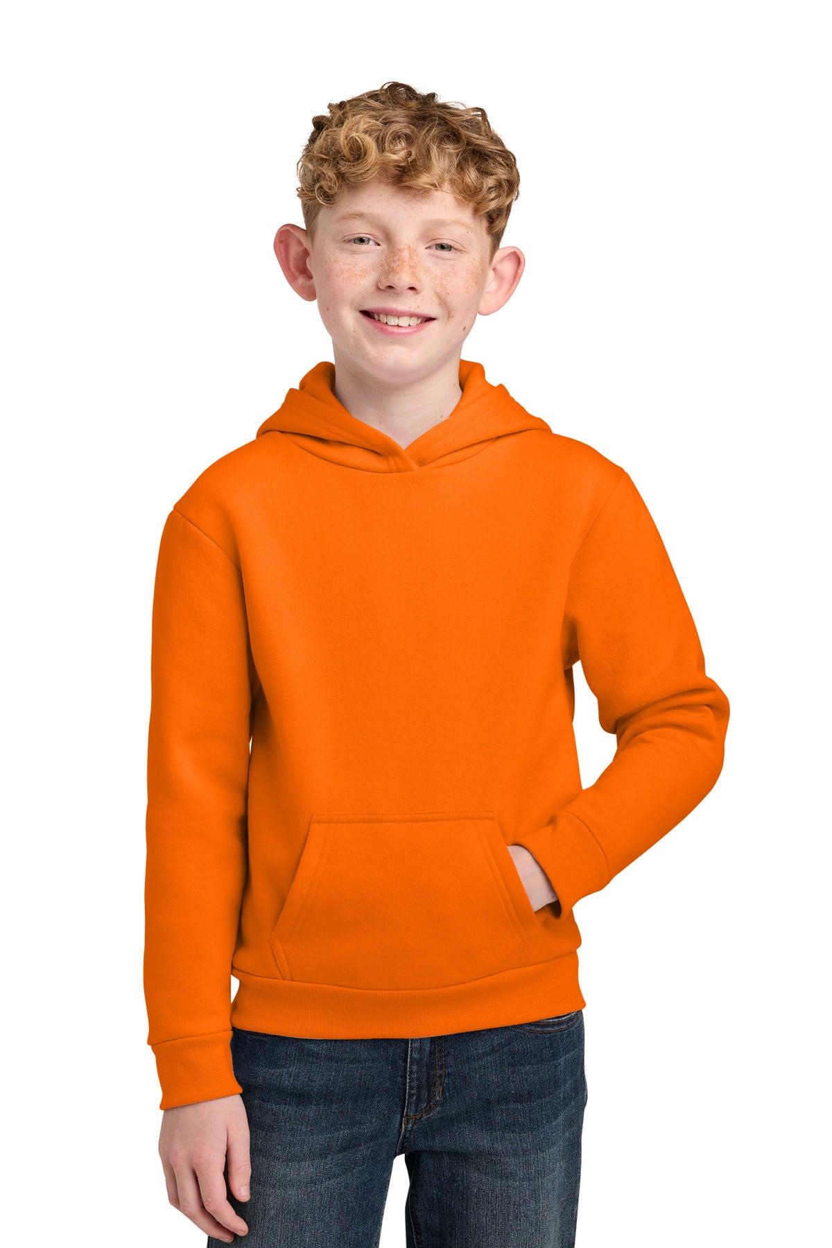 Port & Co™ Youth Easy Fleece Pullover Hooded Sweatshirt PC68YH