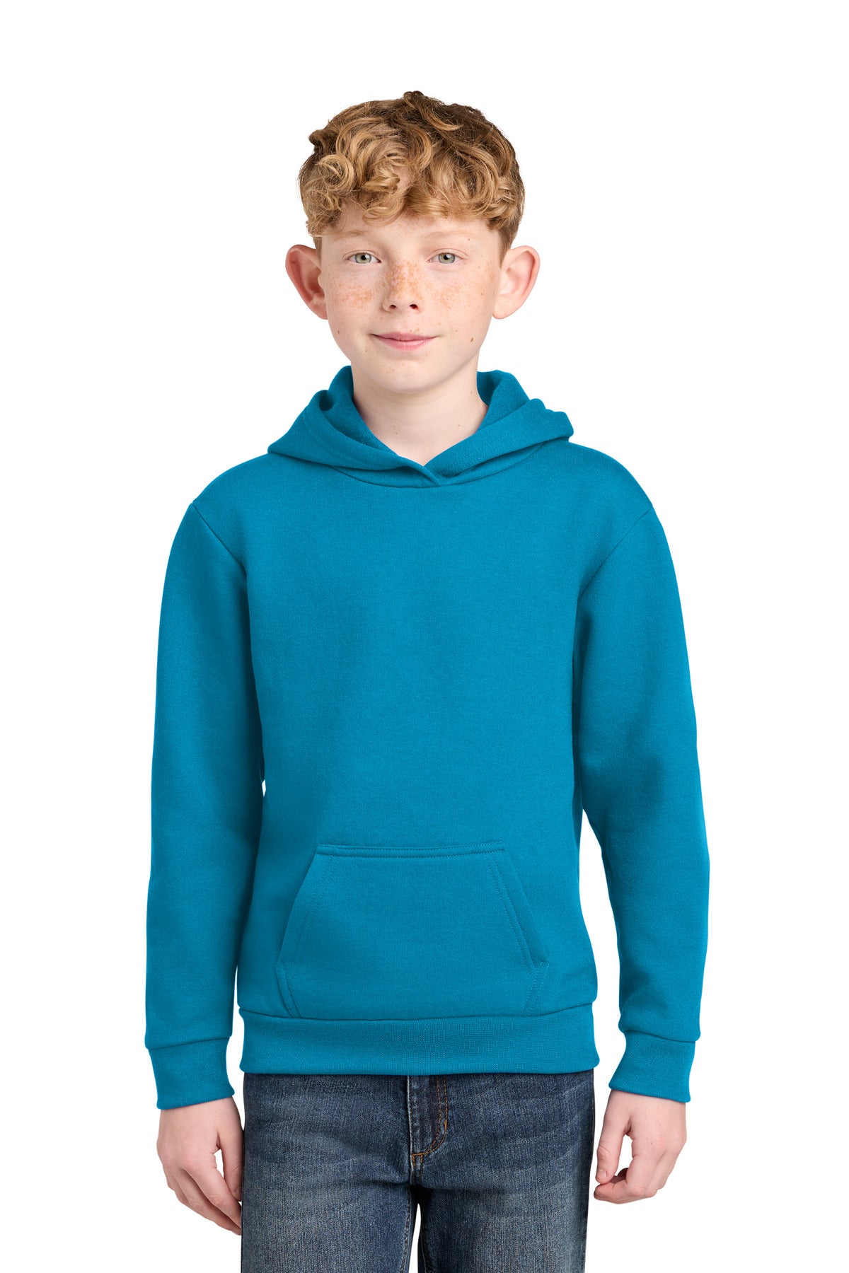 Port & Co™ Youth Easy Fleece Pullover Hooded Sweatshirt PC68YH