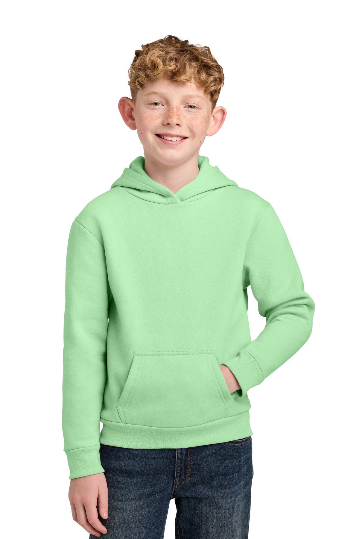 Port & Co™ Youth Easy Fleece Pullover Hooded Sweatshirt PC68YH
