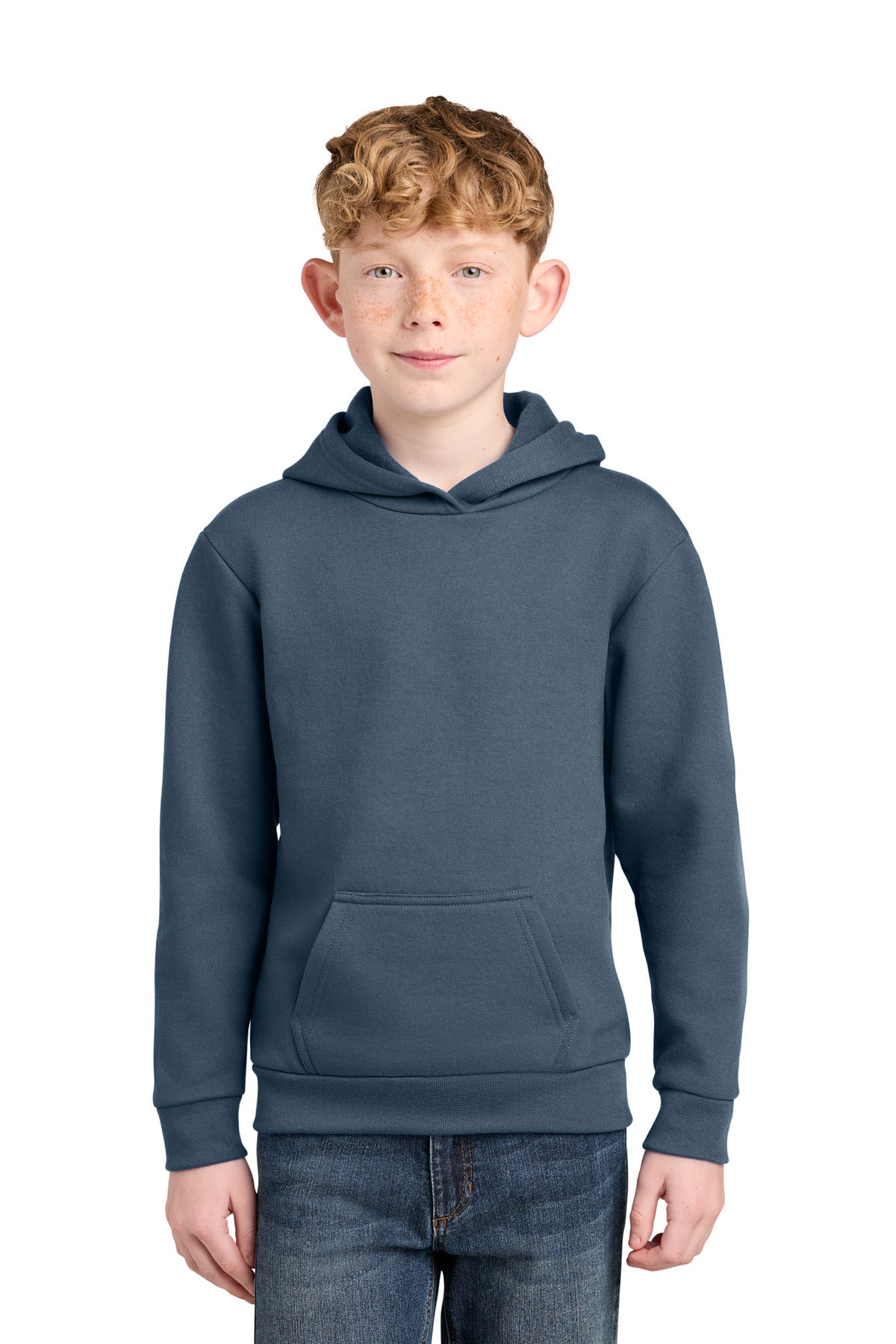 Port & Co™ Youth Easy Fleece Pullover Hooded Sweatshirt PC68YH