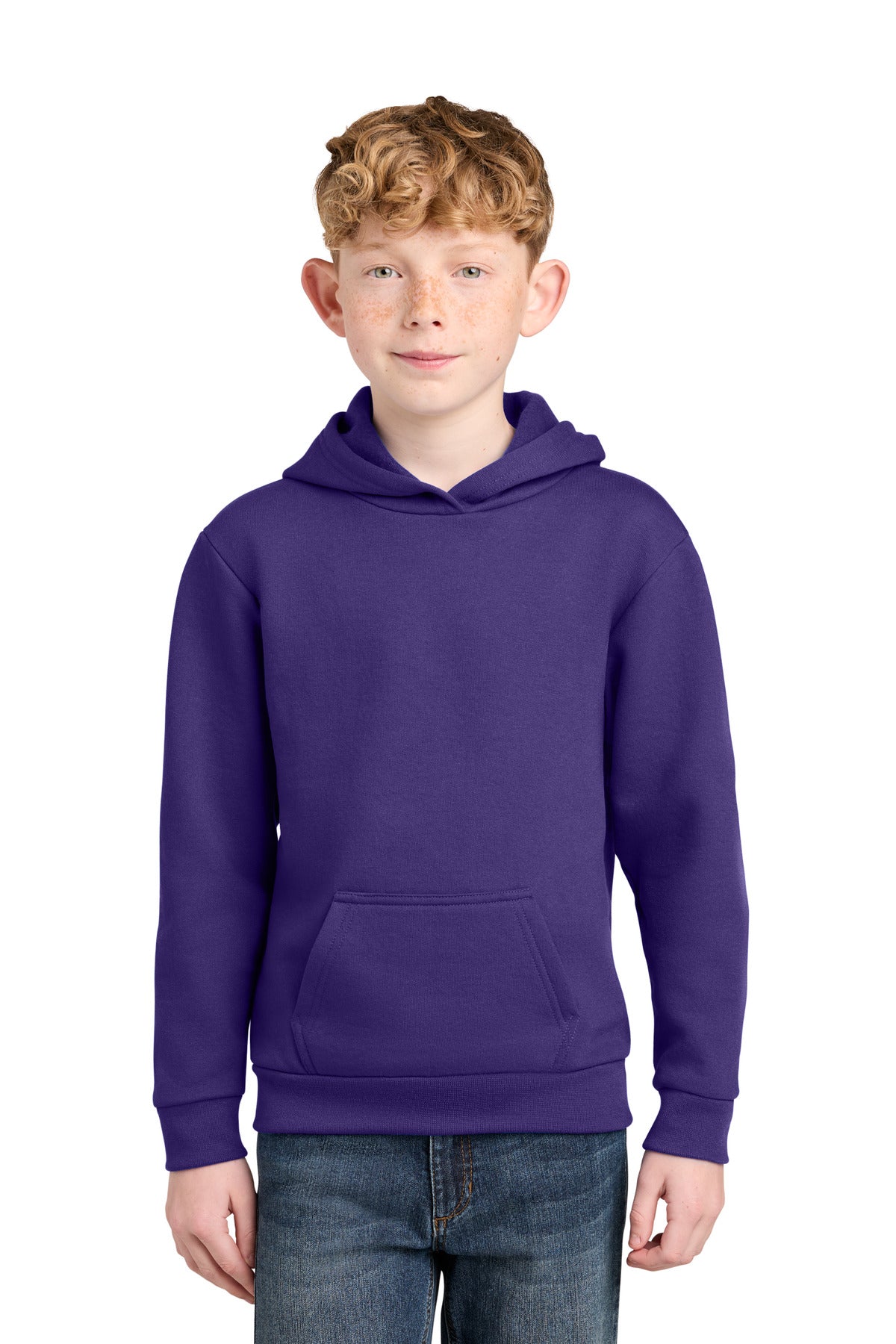 Port & Co™ Youth Easy Fleece Pullover Hooded Sweatshirt PC68YH