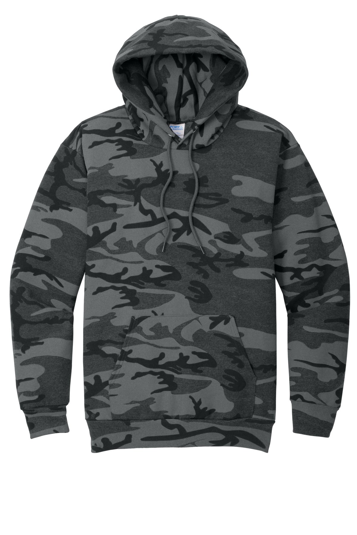 Port & Co™ Core Fleece Camo Pullover Hooded Sweatshirt. PC78HC