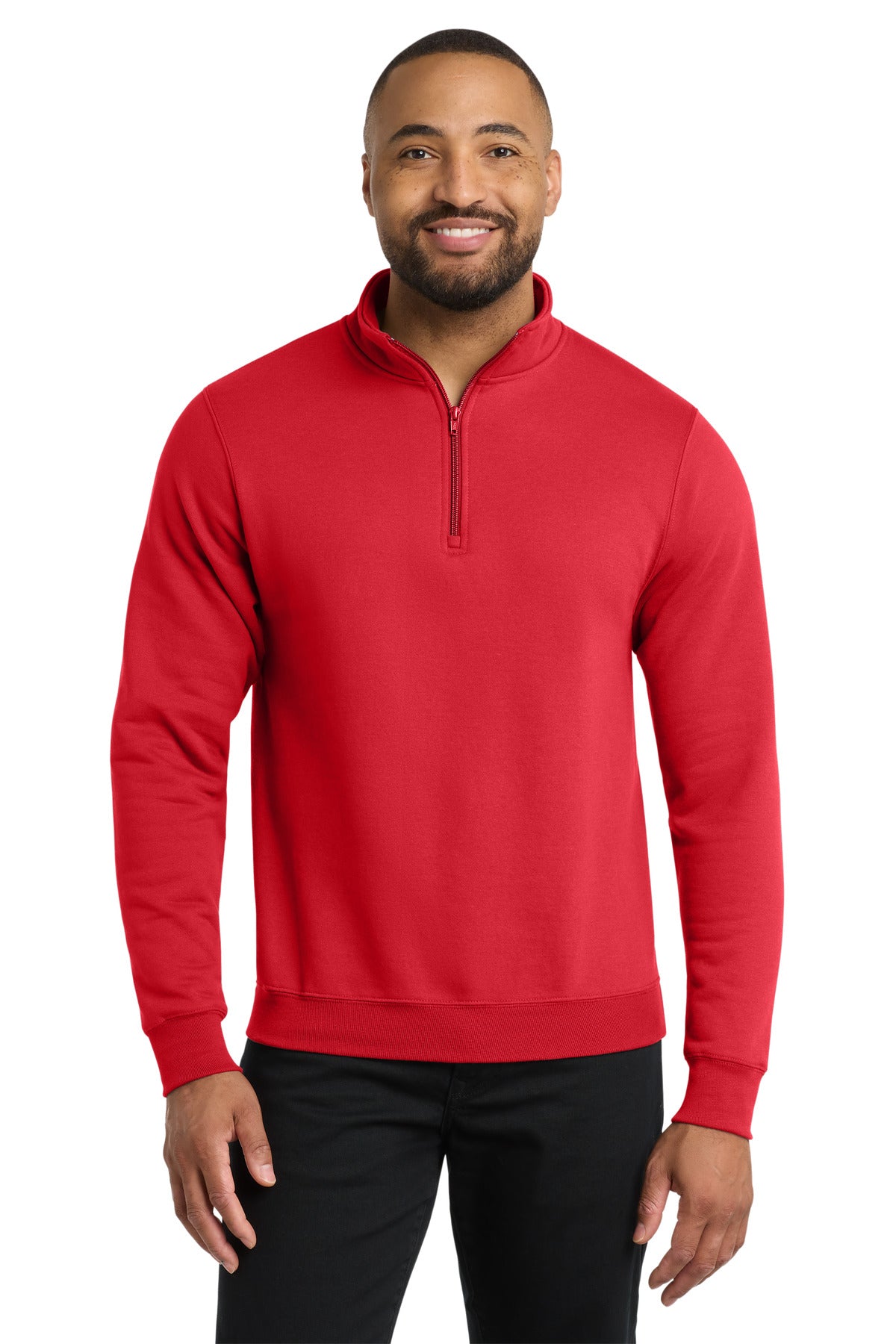 Port & Co™ Core Fleece 1/4-Zip Pullover Sweatshirt PC78Q