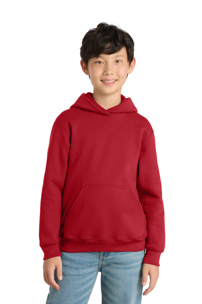 Port & Co® Youth Core Fleece Pullover Hooded Sweatshirt PC78YH