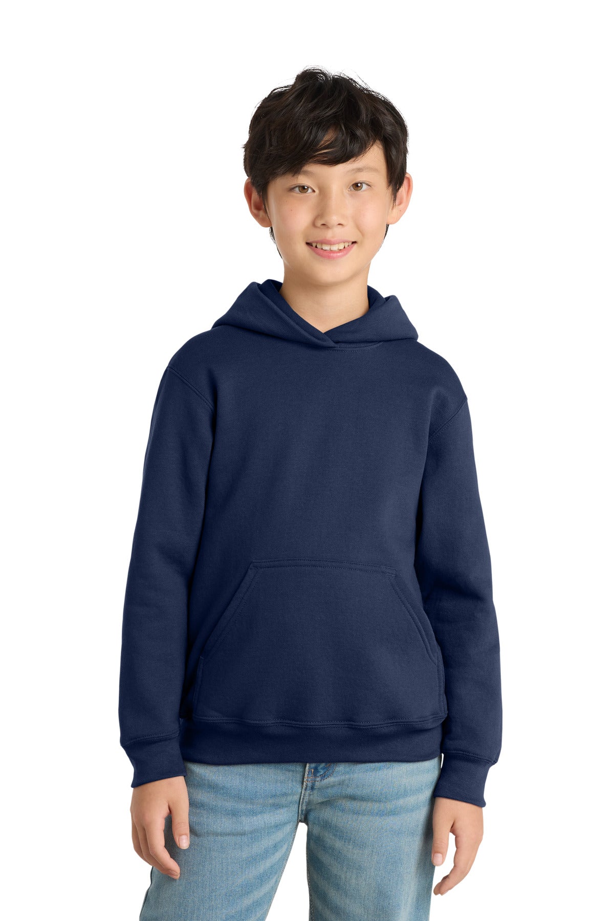 Port & Co® Youth Core Fleece Pullover Hooded Sweatshirt PC78YH