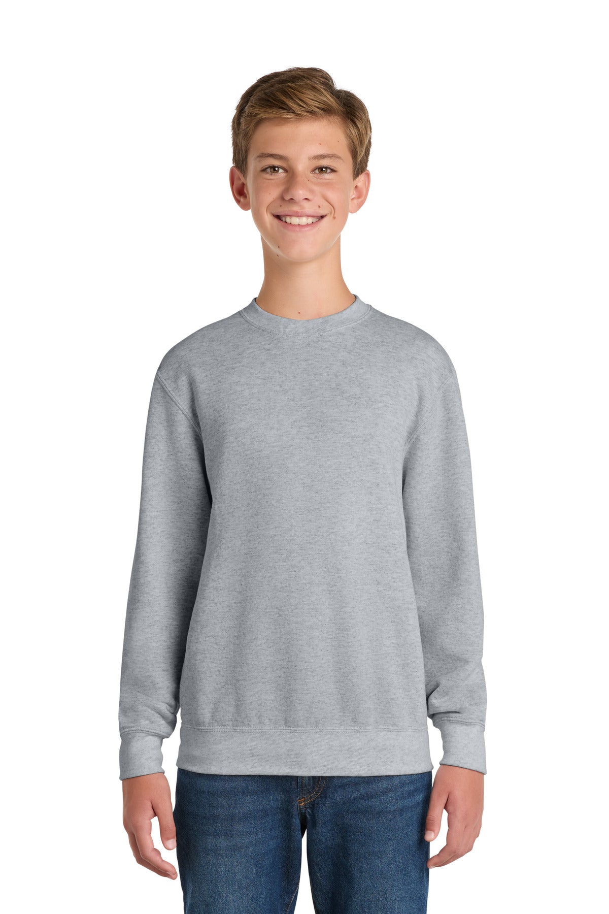 Port & Co™ Youth Core Fleece Crewneck Sweatshirt PC78Y
