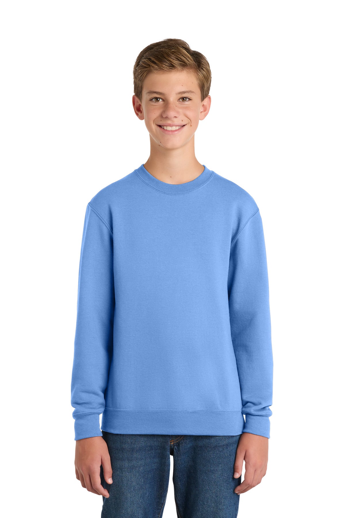 Port & Co™ Youth Core Fleece Crewneck Sweatshirt PC78Y