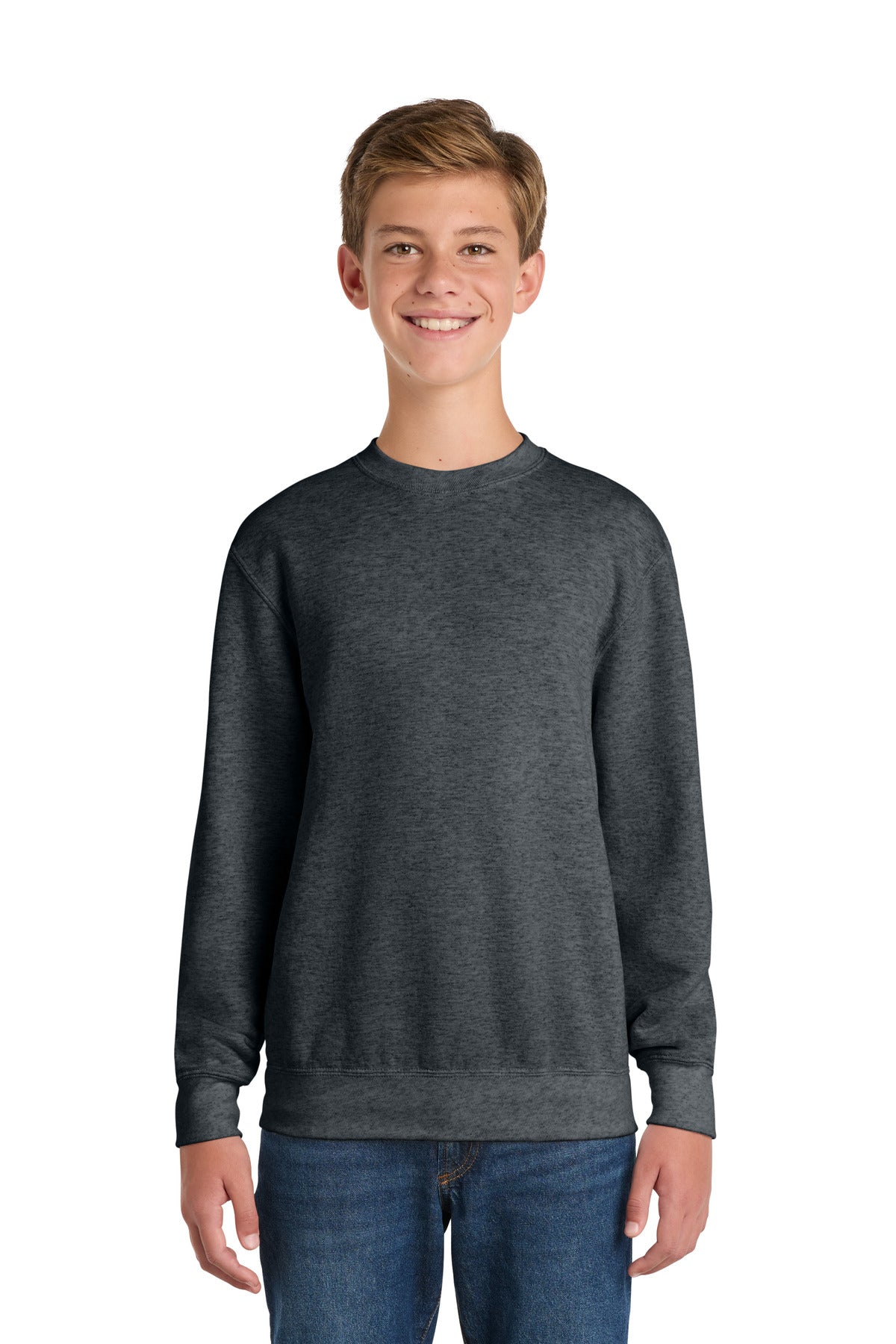 Port & Co™ Youth Core Fleece Crewneck Sweatshirt PC78Y