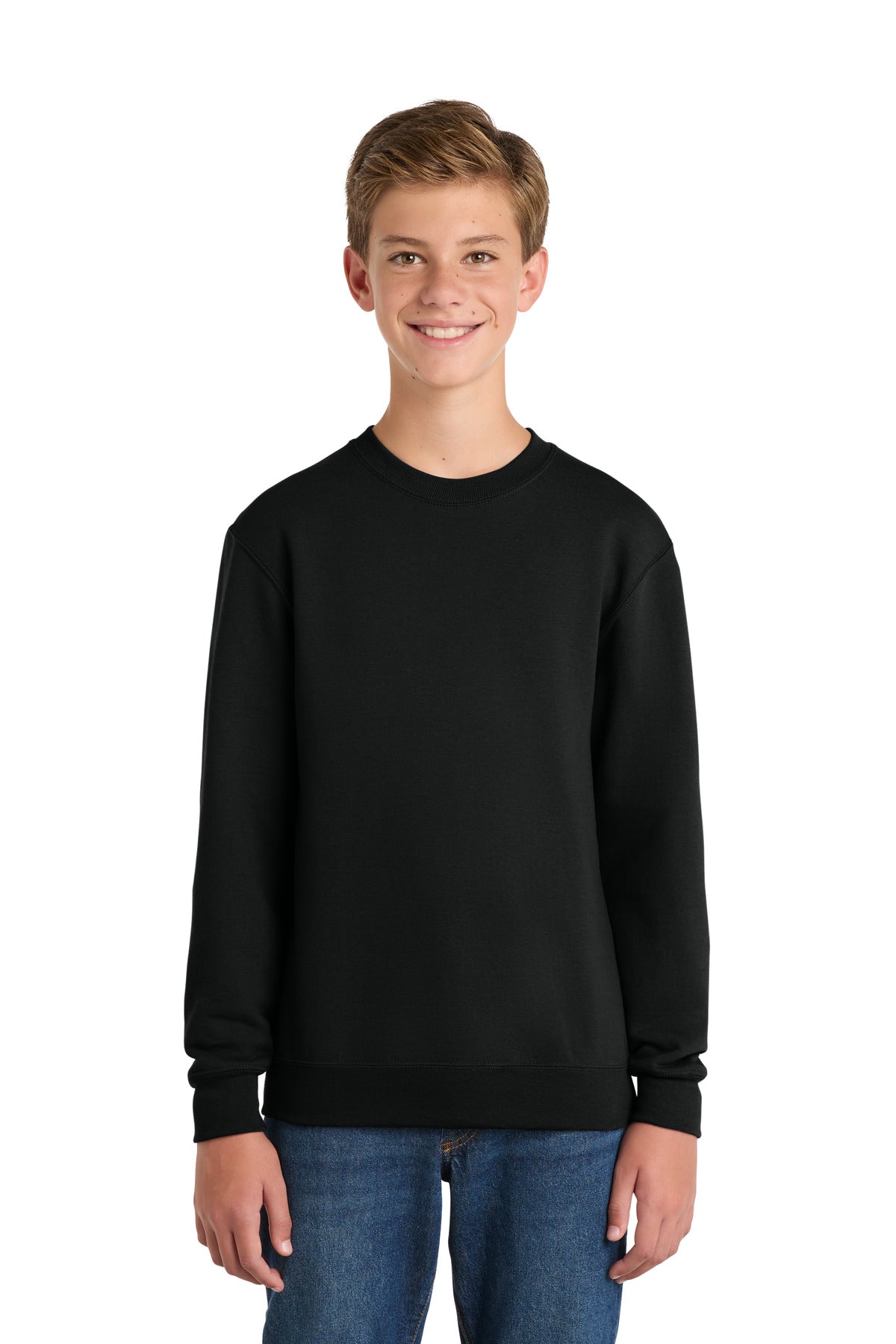 Port & Co™ Youth Core Fleece Crewneck Sweatshirt PC78Y