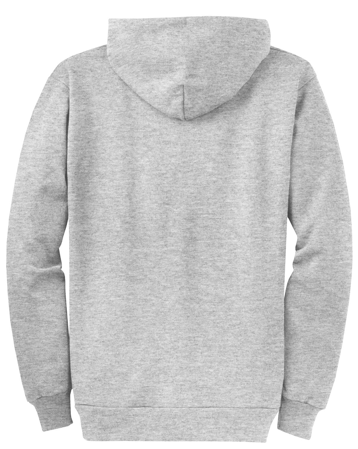 Port & Co™ Core Fleece Full-Zip Hooded Sweatshirt. PC78ZH – SanMar