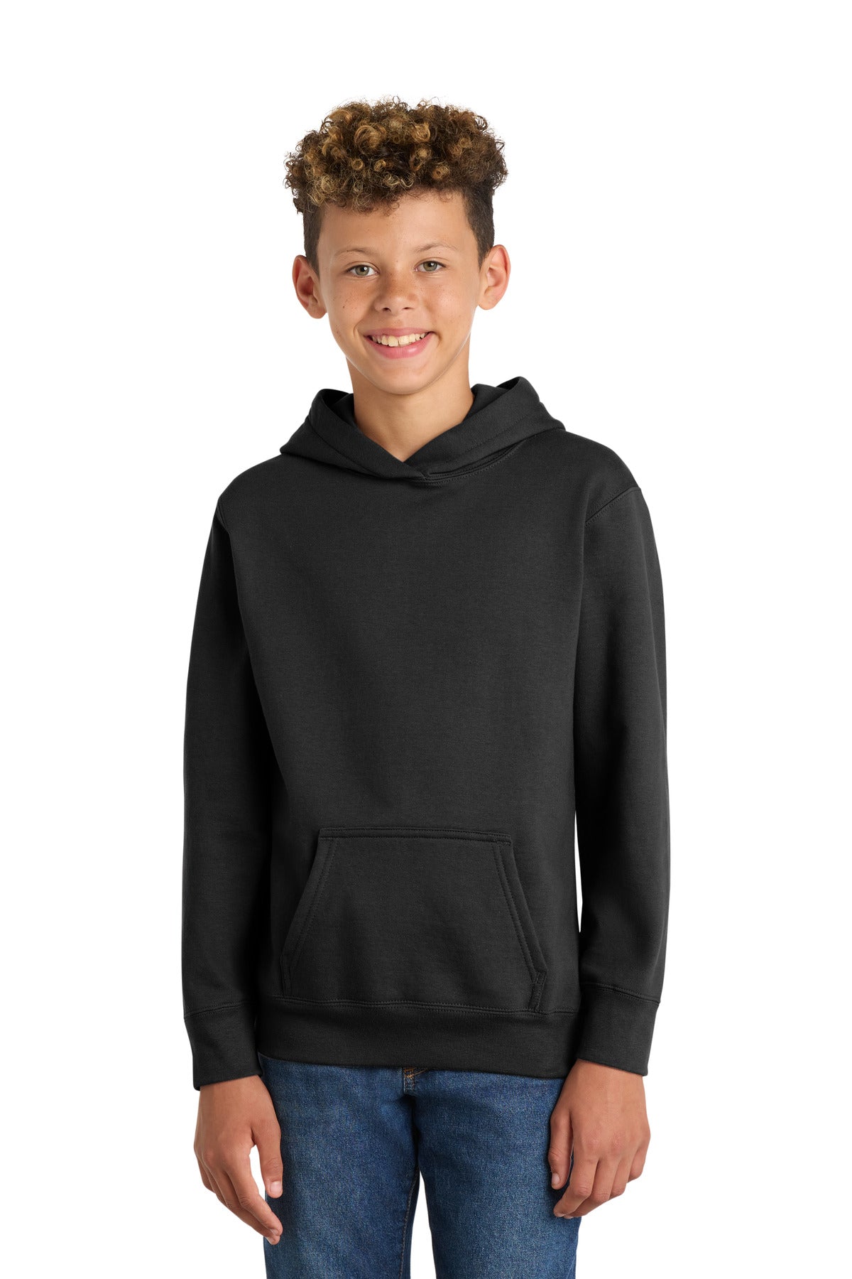 Port & Co™ Youth Fan Favorite Fleece Pullover Hooded Sweatshirt. PC850YH