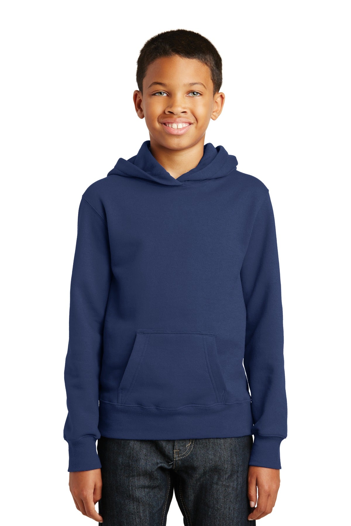 Port & Co™ Youth Fan Favorite Fleece Pullover Hooded Sweatshirt. PC850YH
