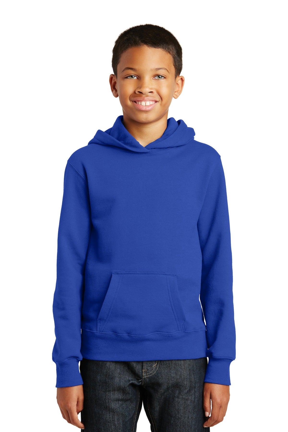 Port & Co™ Youth Fan Favorite Fleece Pullover Hooded Sweatshirt. PC850YH