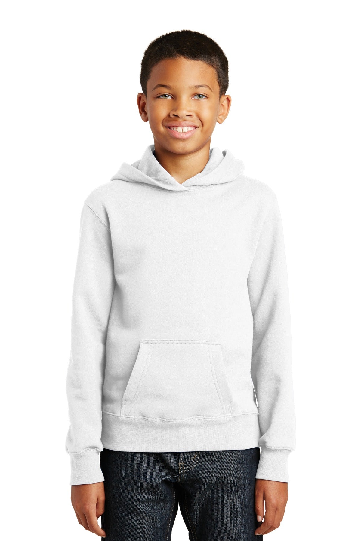 Port & Co™ Youth Fan Favorite Fleece Pullover Hooded Sweatshirt. PC850YH