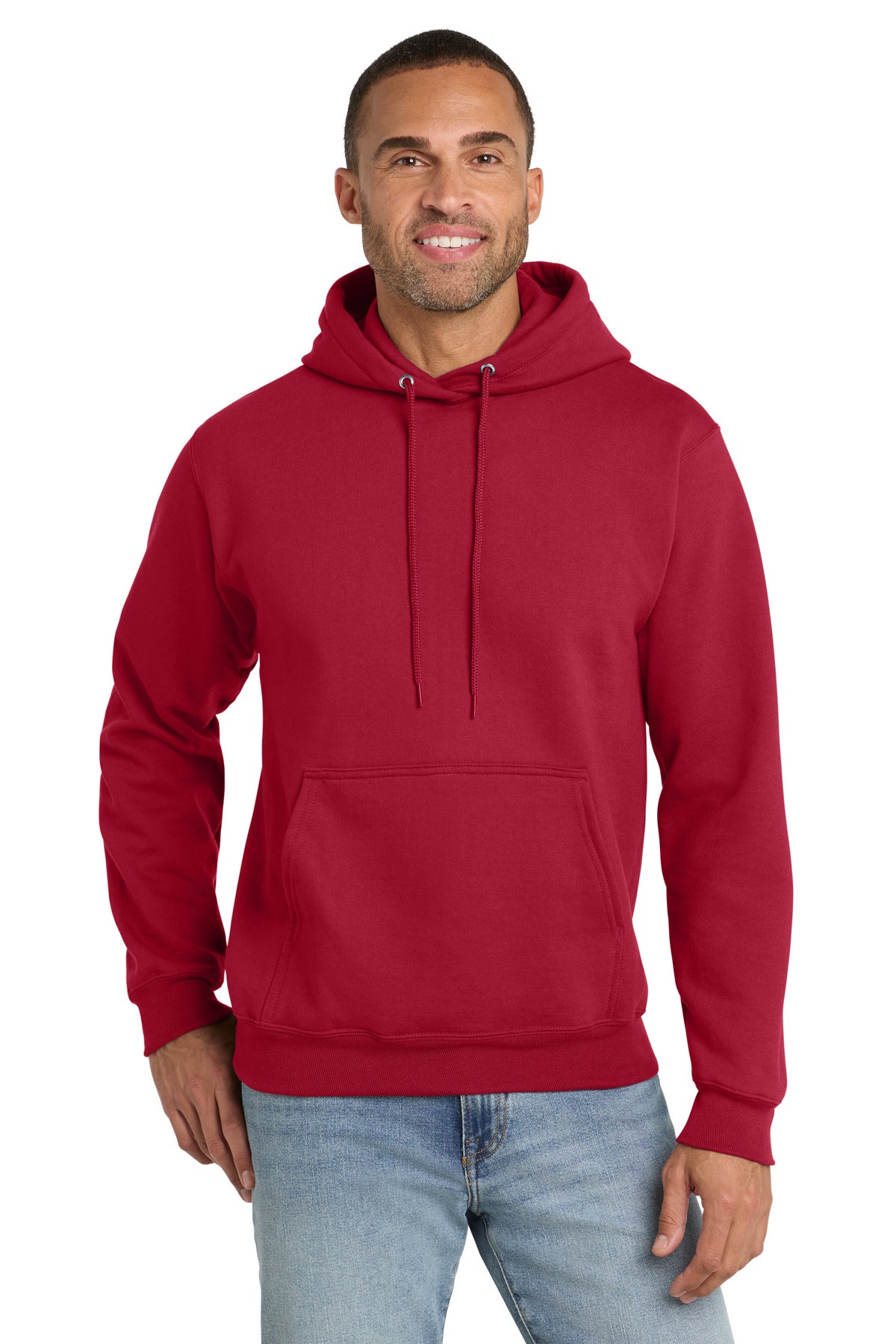 Port & Co™ Tall Essential Fleece Pullover Hooded Sweatshirt. PC90HT