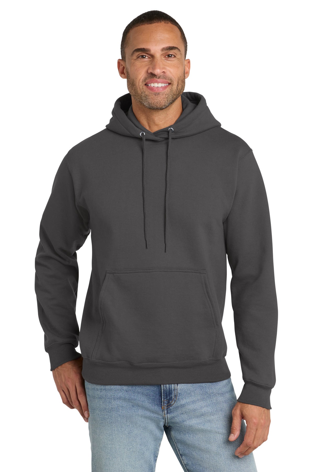 Port & Co™ Essential Fleece Pullover Hooded Sweatshirt.  PC90H