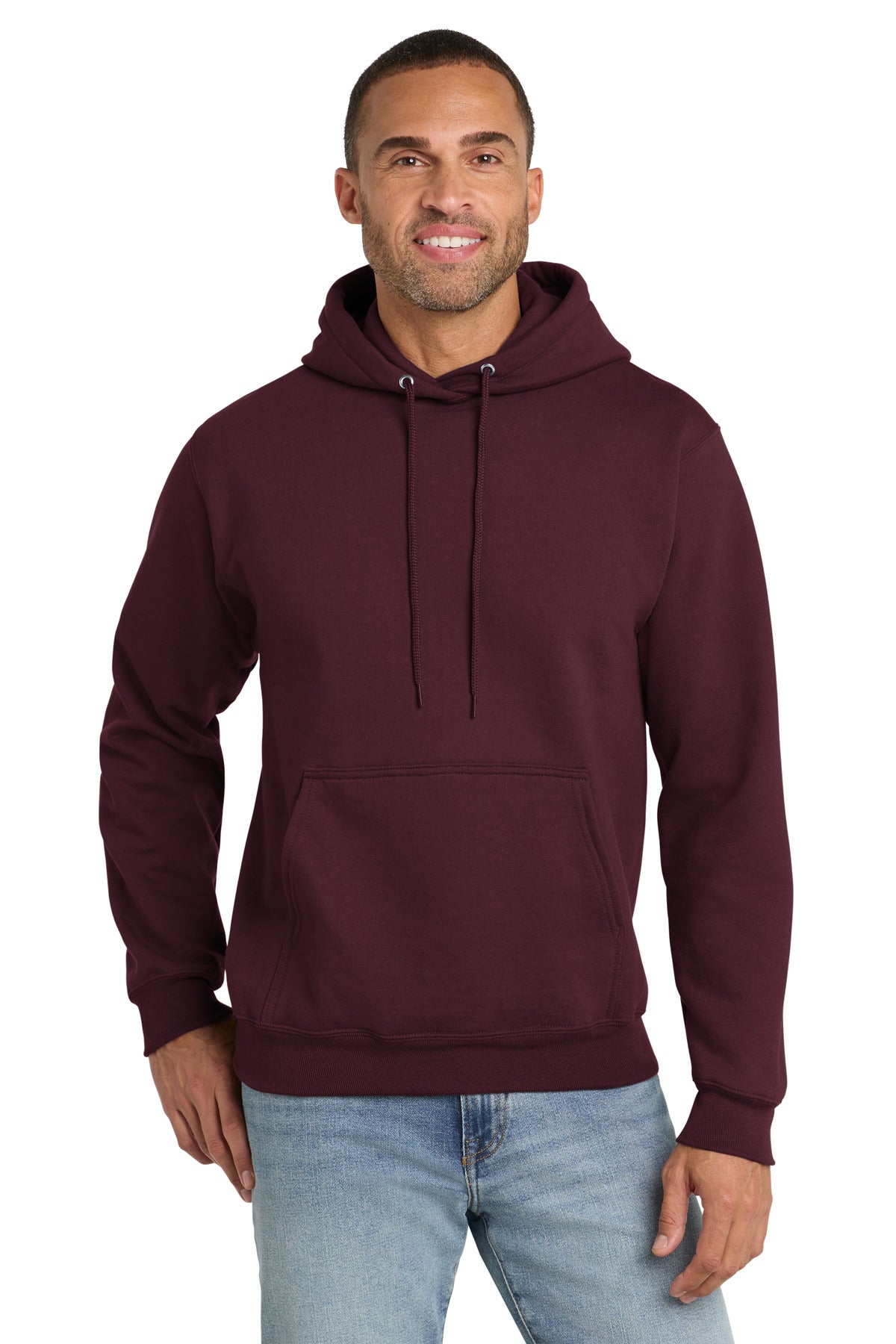 Port & Co™ Essential Fleece Pullover Hooded Sweatshirt.  PC90H