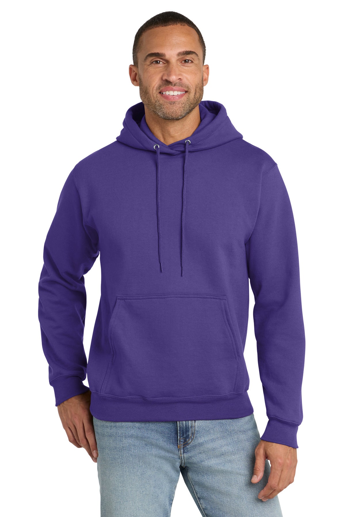 Port & Co™ Essential Fleece Pullover Hooded Sweatshirt.  PC90H