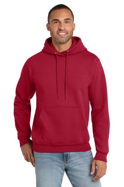 Port & Co® Essential Fleece Pullover Hooded Sweatshirt.  PC90H