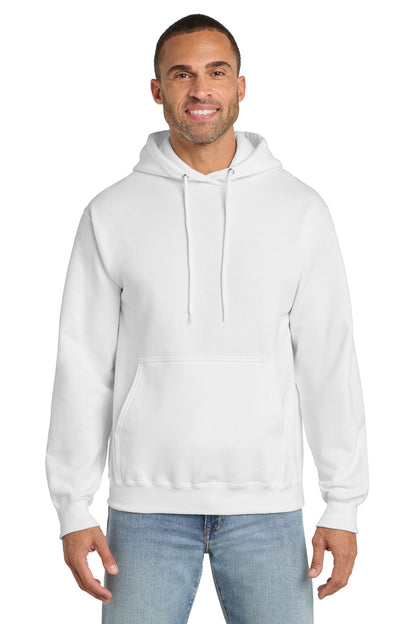 Port & Co® Essential Fleece Pullover Hooded Sweatshirt.  PC90H