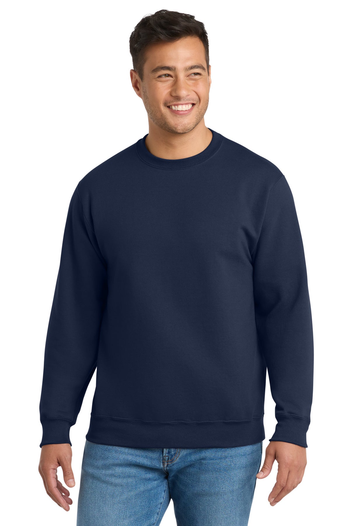 Port & Co™ Tall Essential Fleece Crewneck Sweatshirt. PC90T