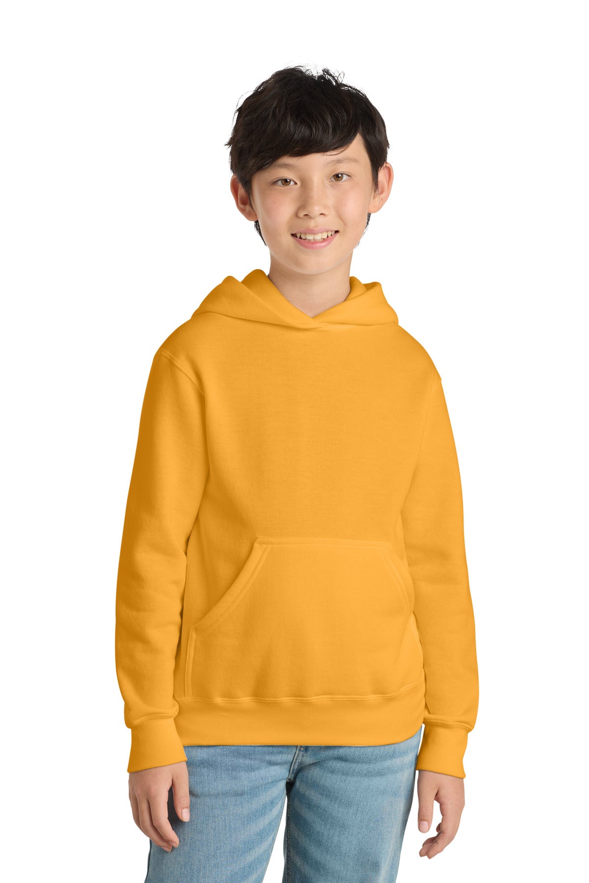 Port & Co™ Youth Core Fleece Pullover Hooded Sweatshirt.  PC90YH