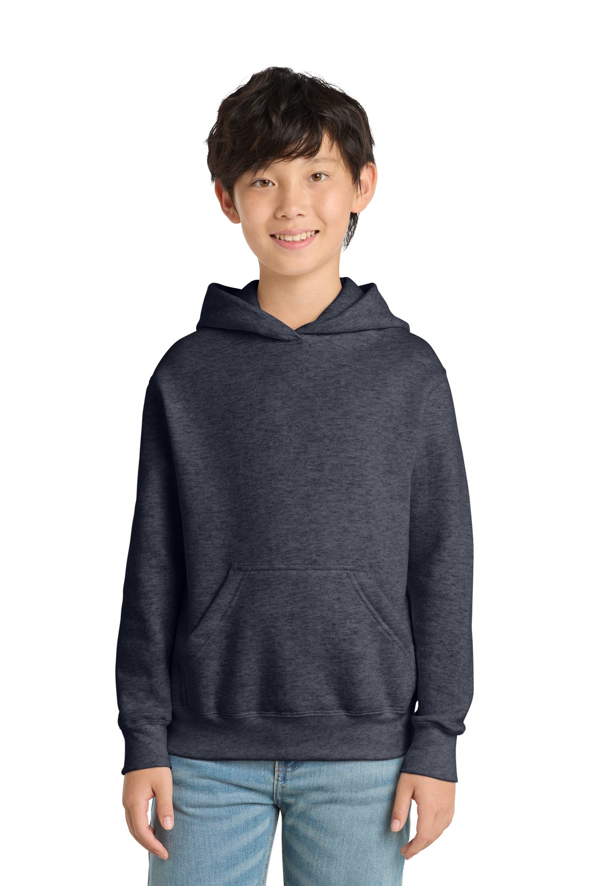 Port & Co™ Youth Core Fleece Pullover Hooded Sweatshirt.  PC90YH