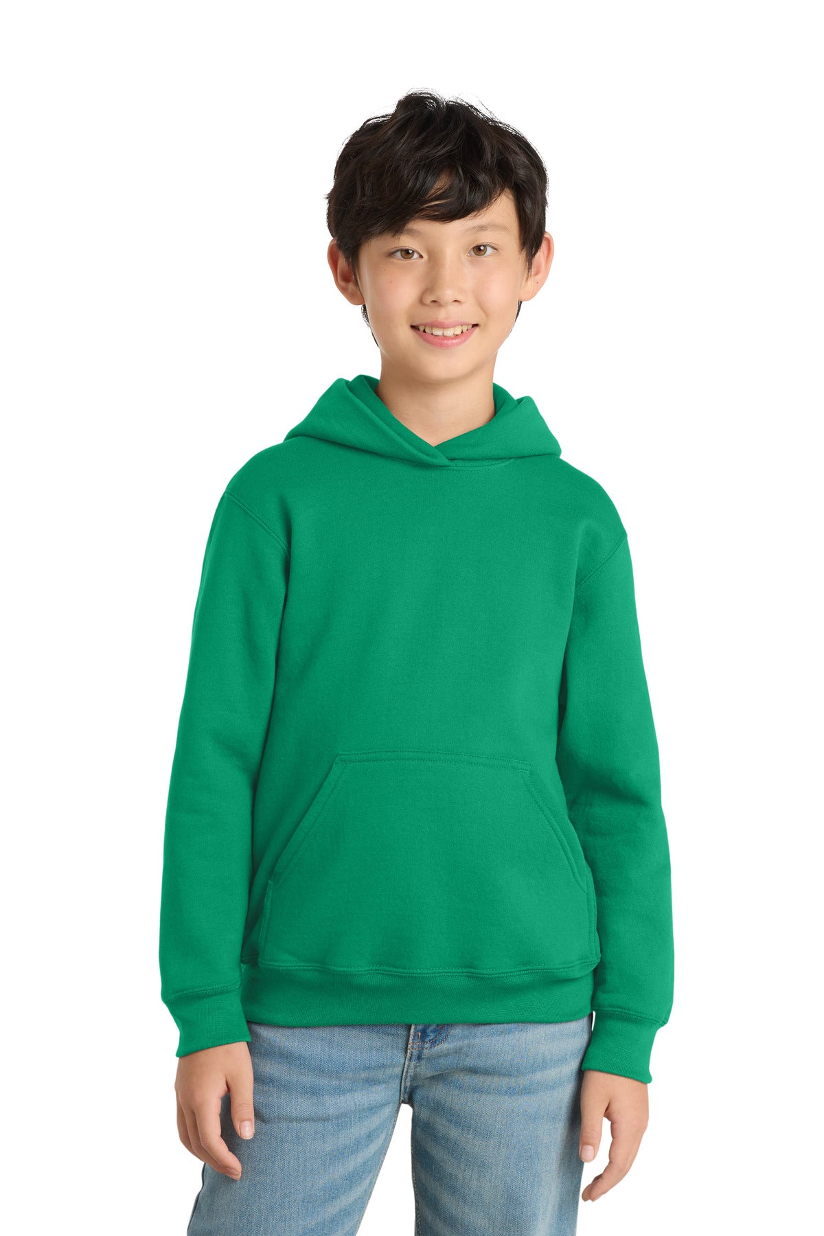 Port & Co™ Youth Core Fleece Pullover Hooded Sweatshirt.  PC90YH