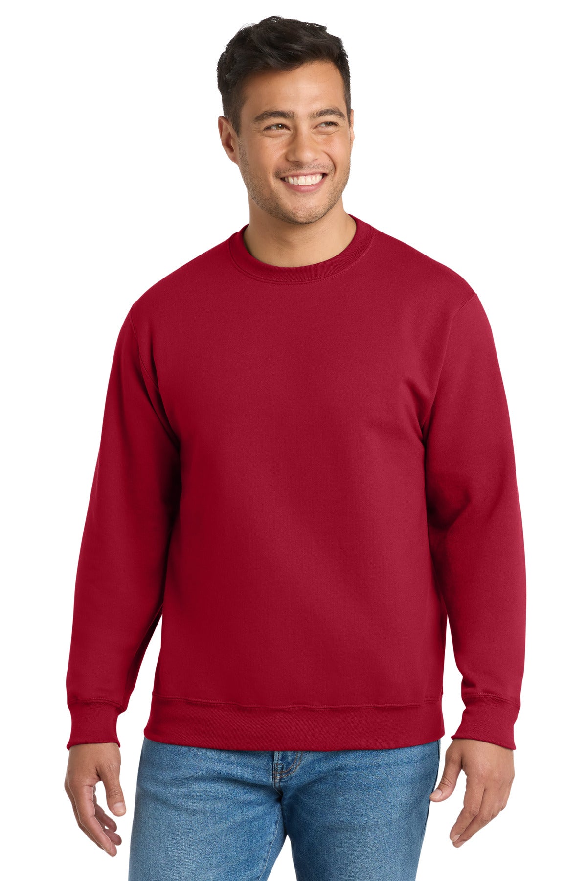 Port & Co™ Essential Fleece Crewneck Sweatshirt.  PC90