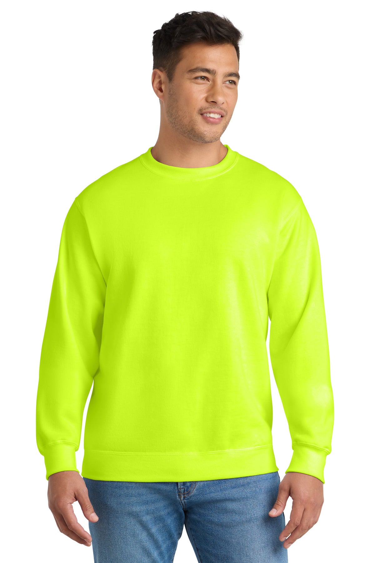 Port & Co™ Essential Fleece Crewneck Sweatshirt.  PC90