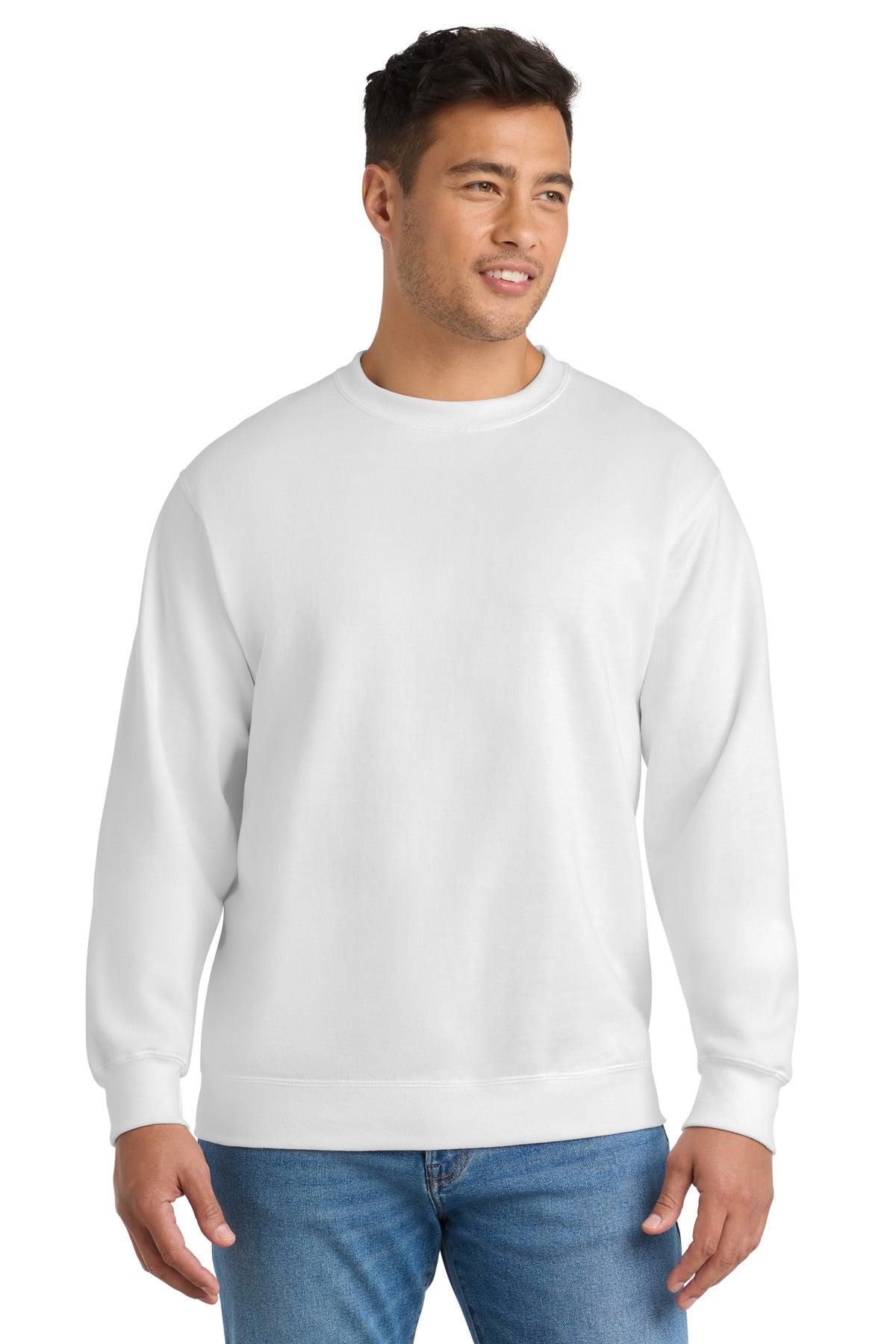 Port & Co™ Essential Fleece Crewneck Sweatshirt.  PC90