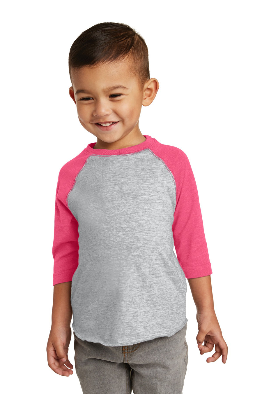 DISCONTINUED Rabbit Skins® Toddler Baseball Fine Jersey Tee. RS3330