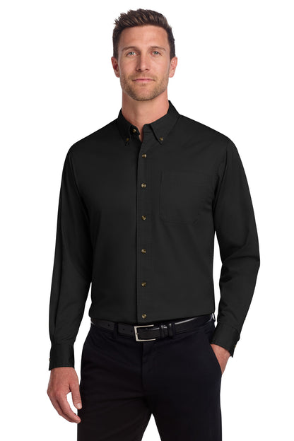 Port Authority® Long Sleeve Twill Shirt.  S600T