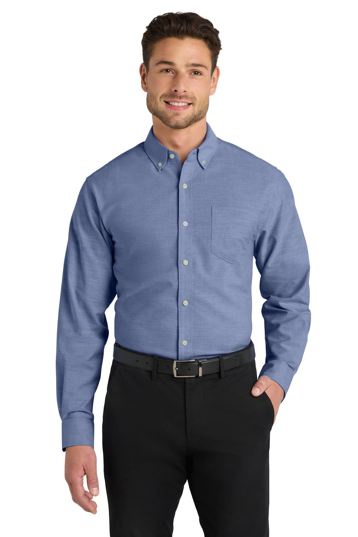 Port Authority ®  Untucked Fit SuperPro ™ Oxford  S651