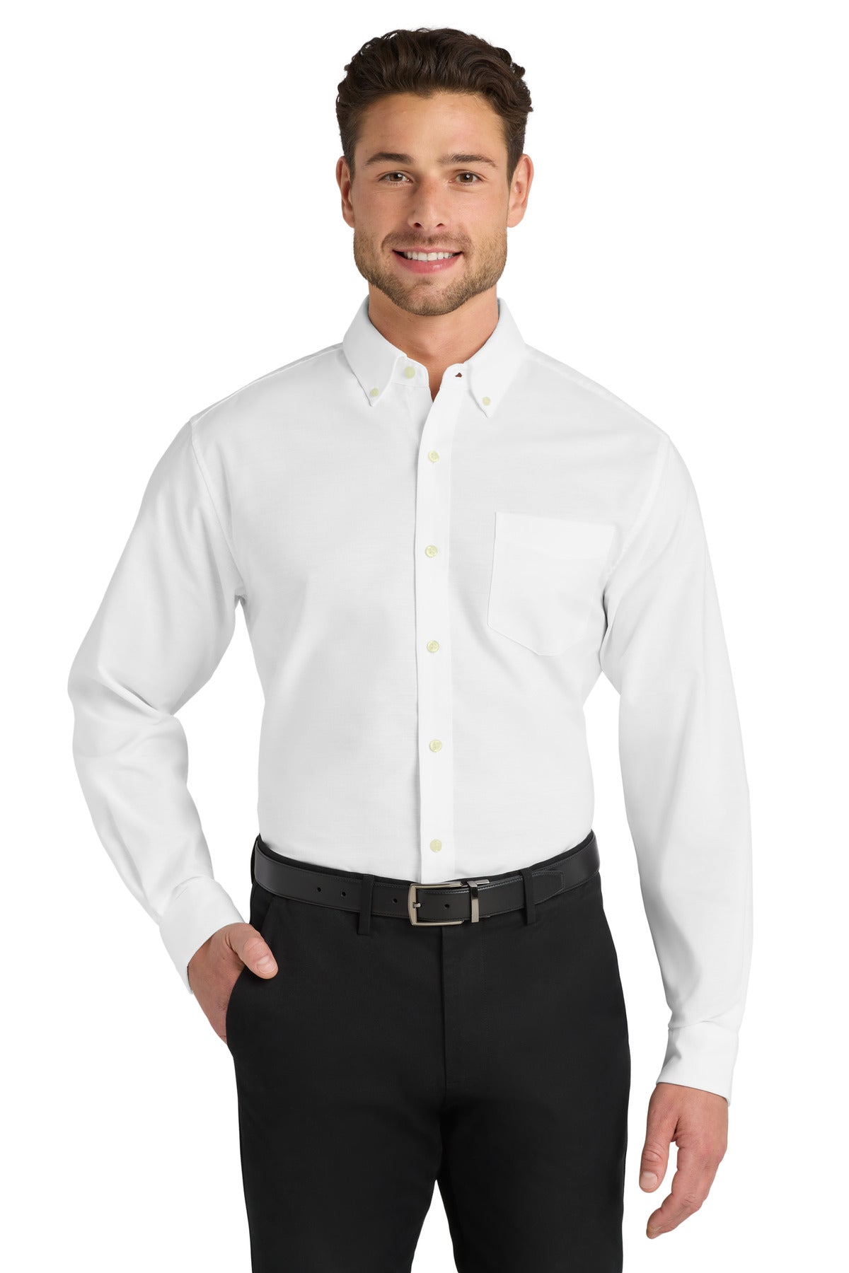 Port Authority ®  Untucked Fit SuperPro ™ Oxford  S651