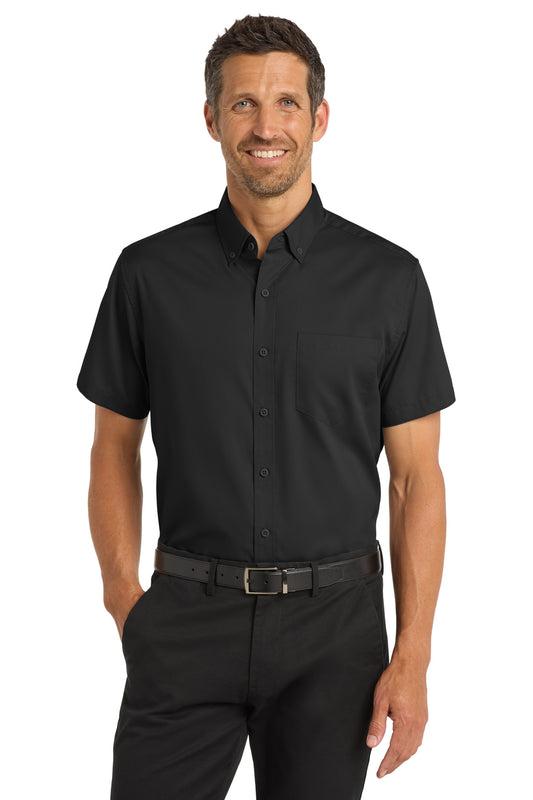Port Authority® Short Sleeve SuperPro™ Twill Shirt. S664