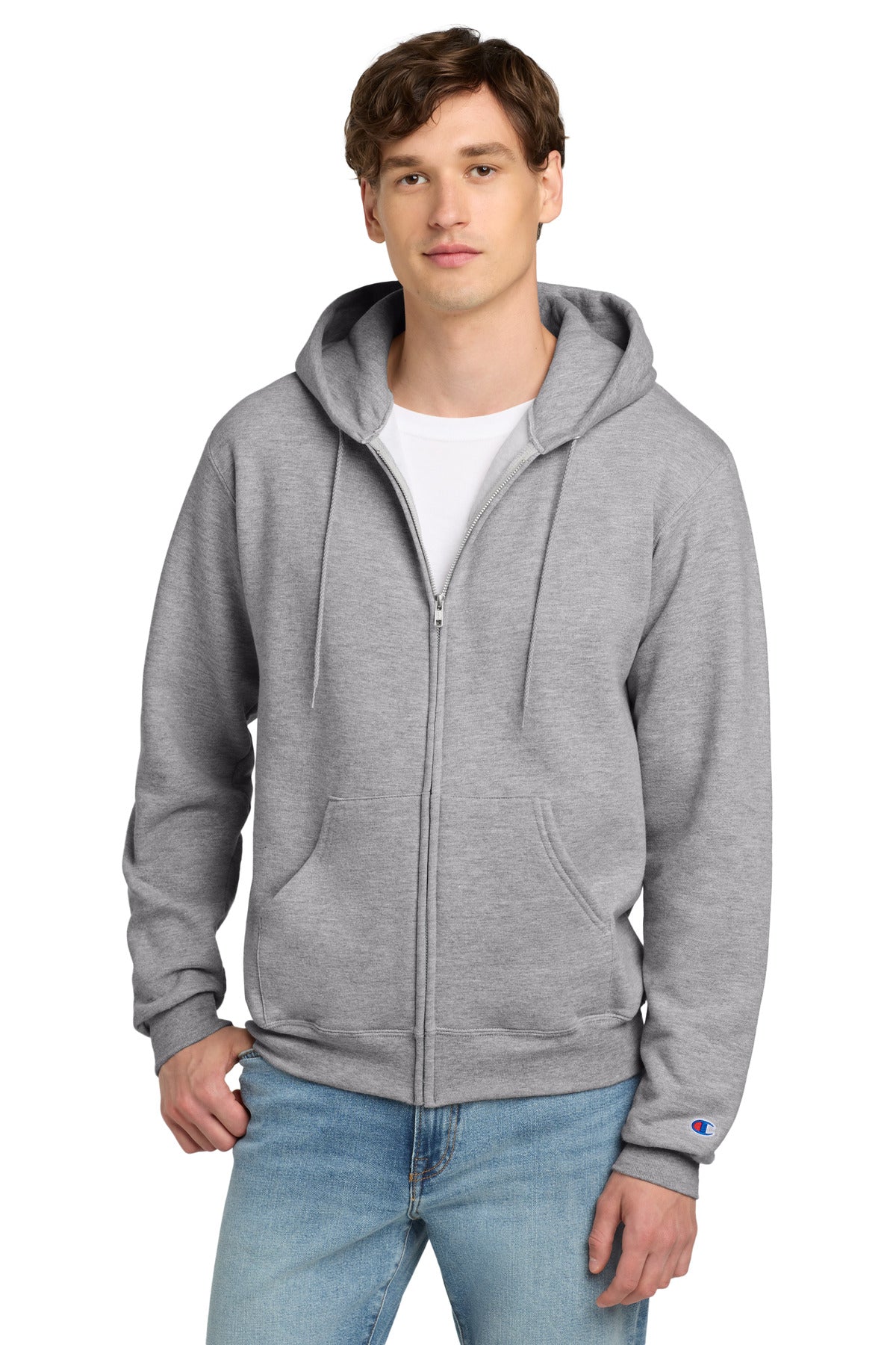 Champion® Powerblend® Full-Zip Hoodie. S800