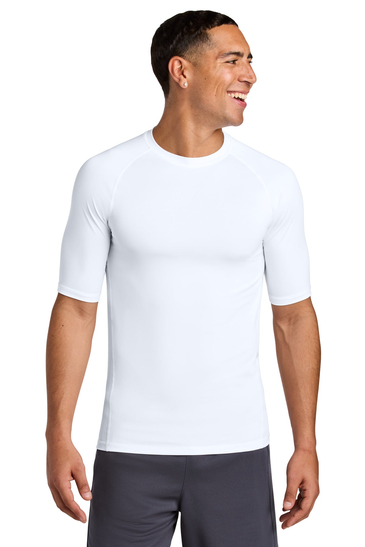 Sport-Tek® PosiCharge® Compression 1/2-Sleeve Tee ST120