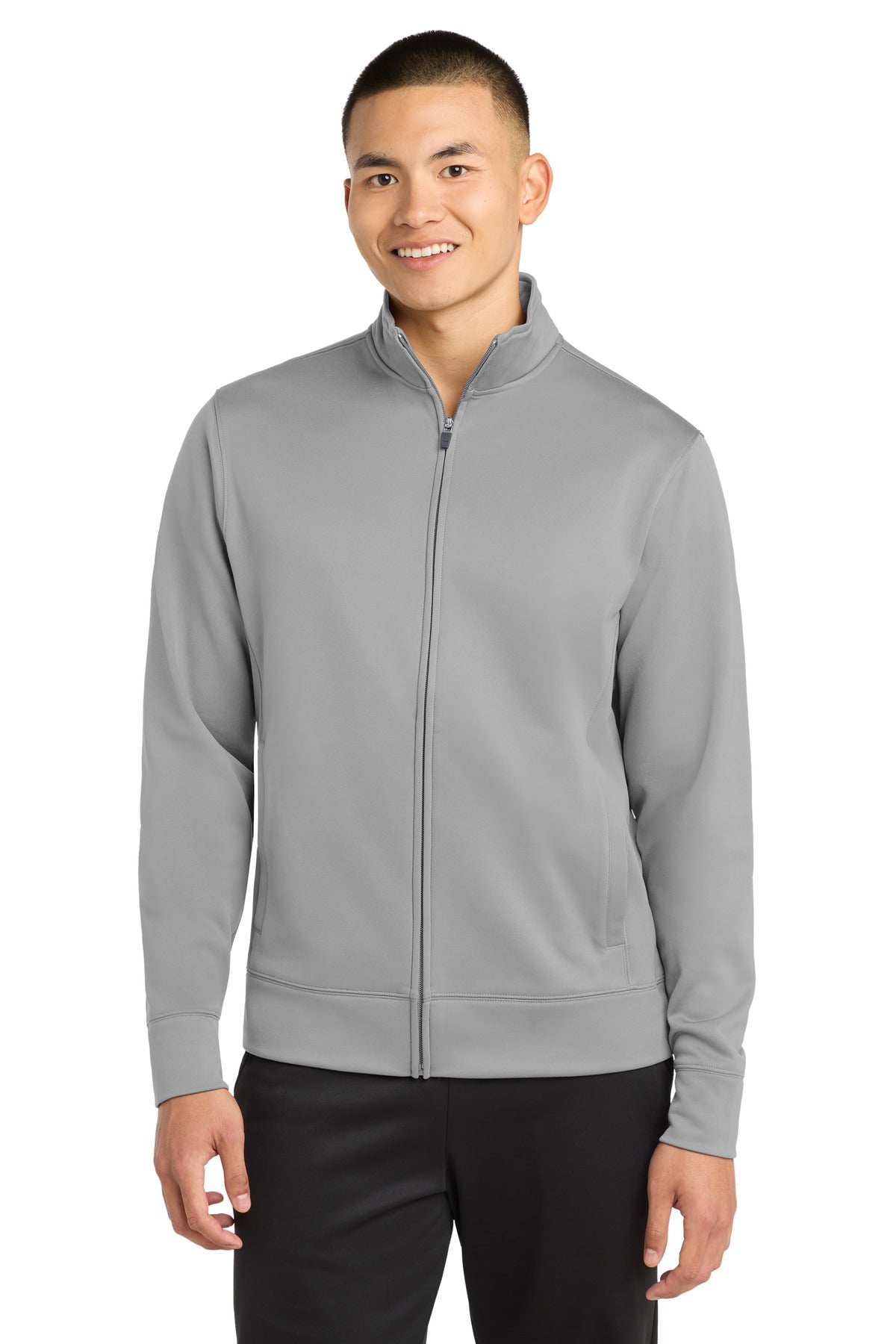 Sport-Tek® Sport-Wick® Fleece Full-Zip Jacket.  ST241