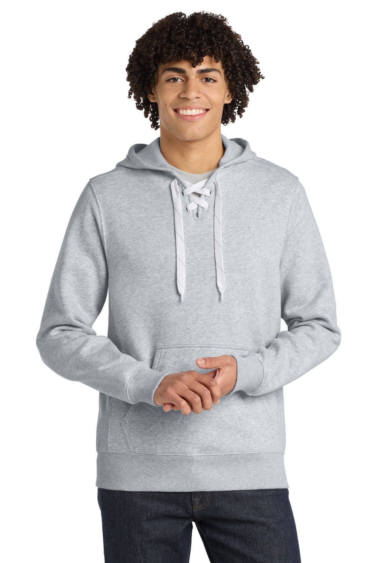 Sport-Tek® Lace Up Pullover Hooded Sweatshirt. ST271