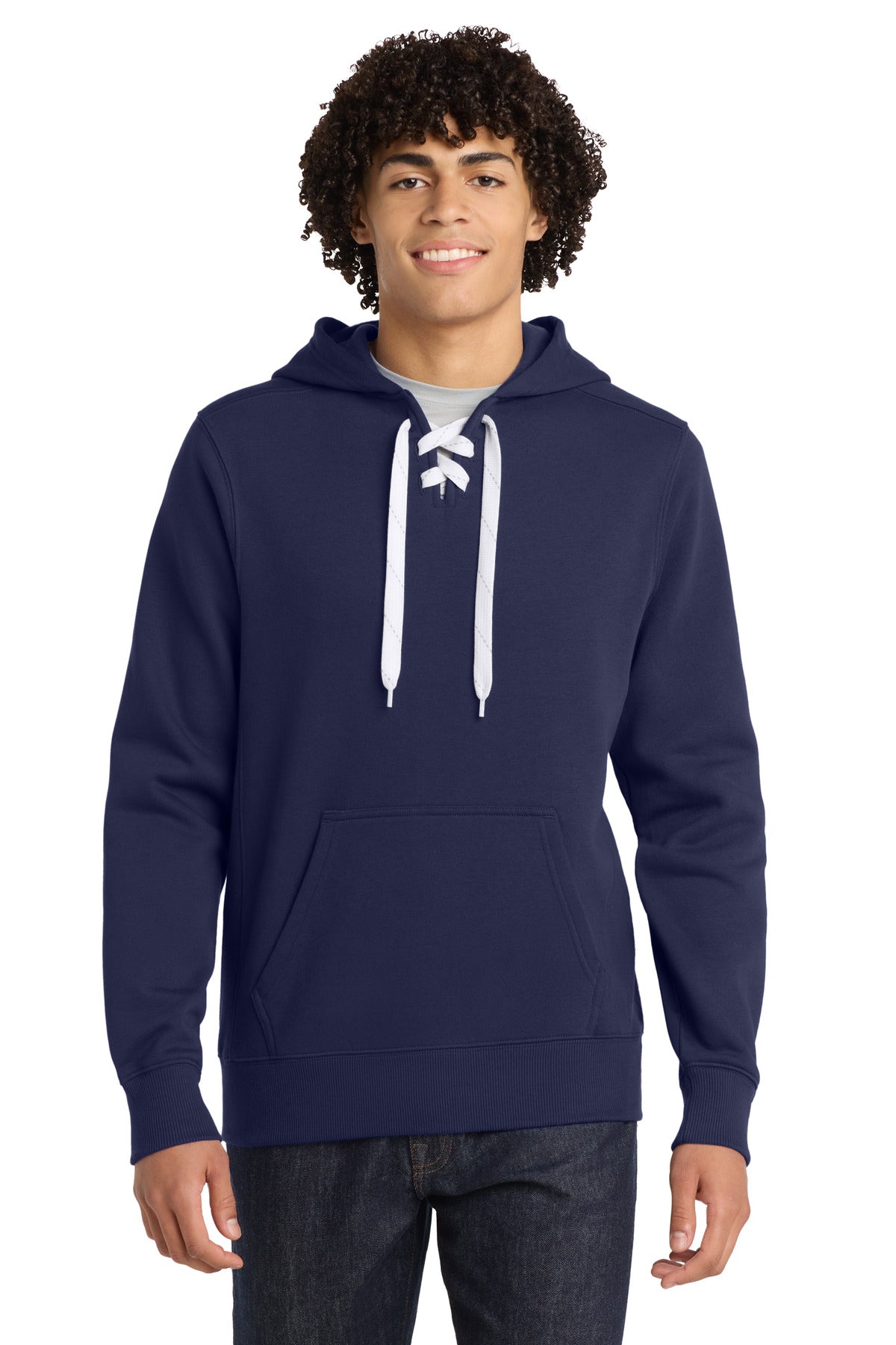 Sport-Tek® Lace Up Pullover Hooded Sweatshirt. ST271 – SanMar Sports