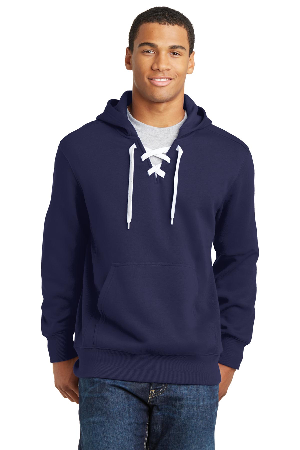 Sport-Tek® Lace Up Pullover Hooded Sweatshirt. ST271 – SanMar Sports