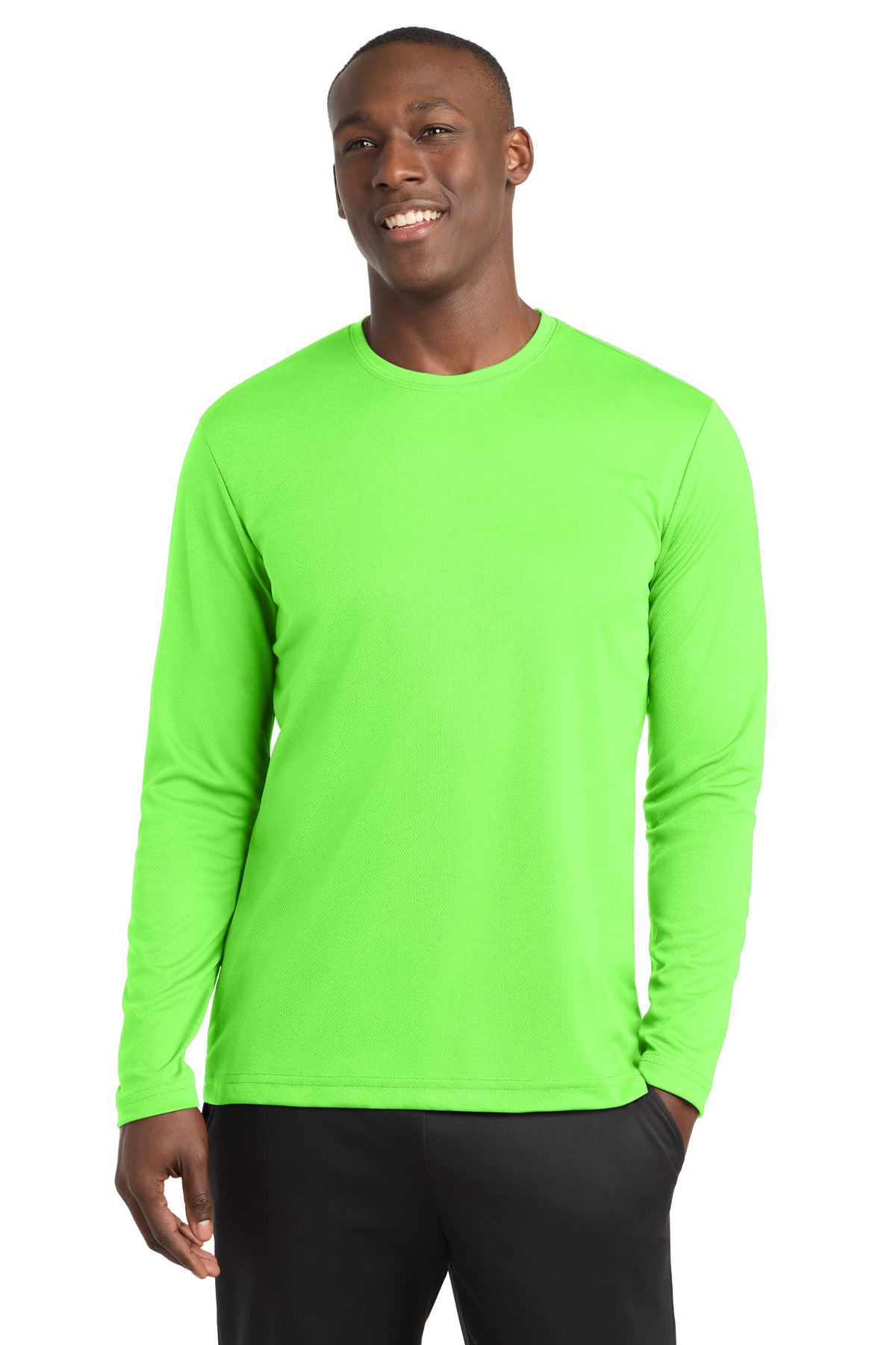 Sport-Tek® PosiCharge® RacerMesh® Long Sleeve Tee. ST340LS