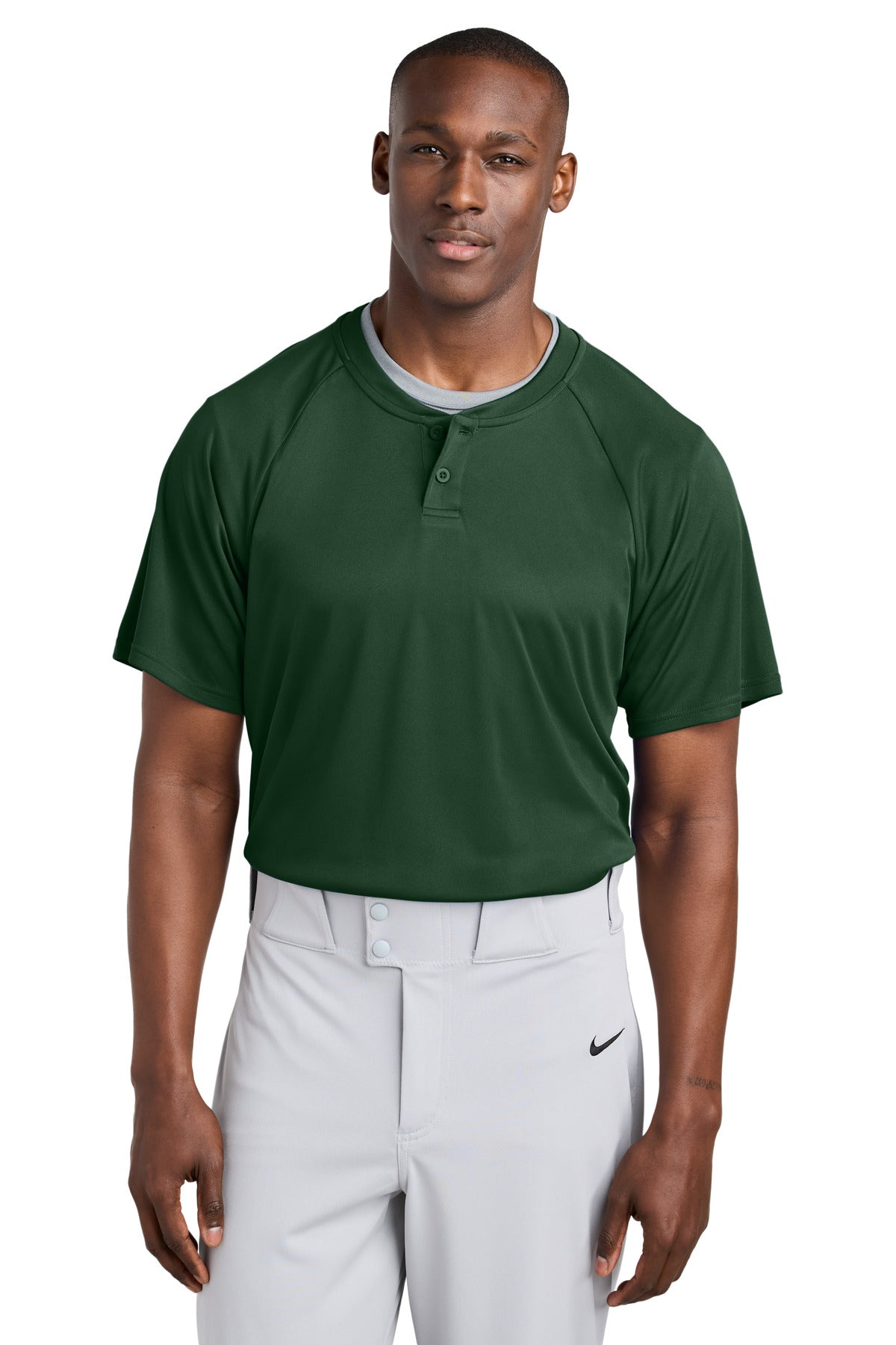 Sport-Tek® PosiCharge® Competitor™ 2-Button Henley ST359