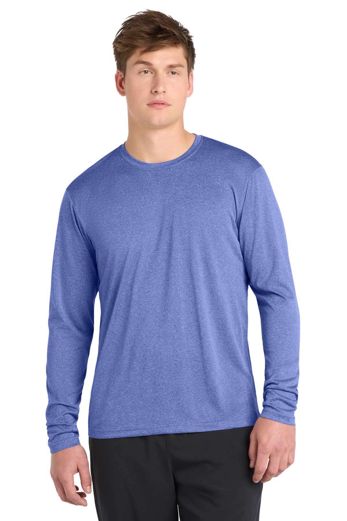 Sport-Tek® Long Sleeve Heather Contender™ Tee. ST360LS
