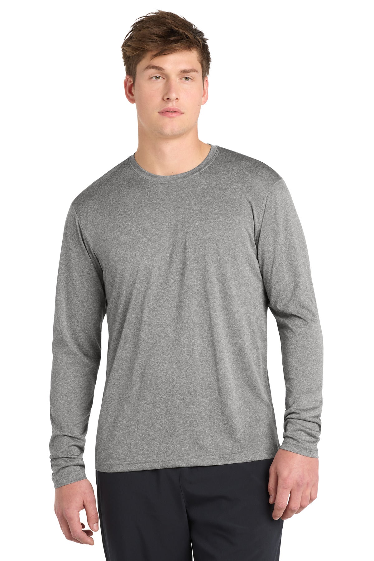 Sport-Tek® Long Sleeve Heather Contender™ Tee. ST360LS