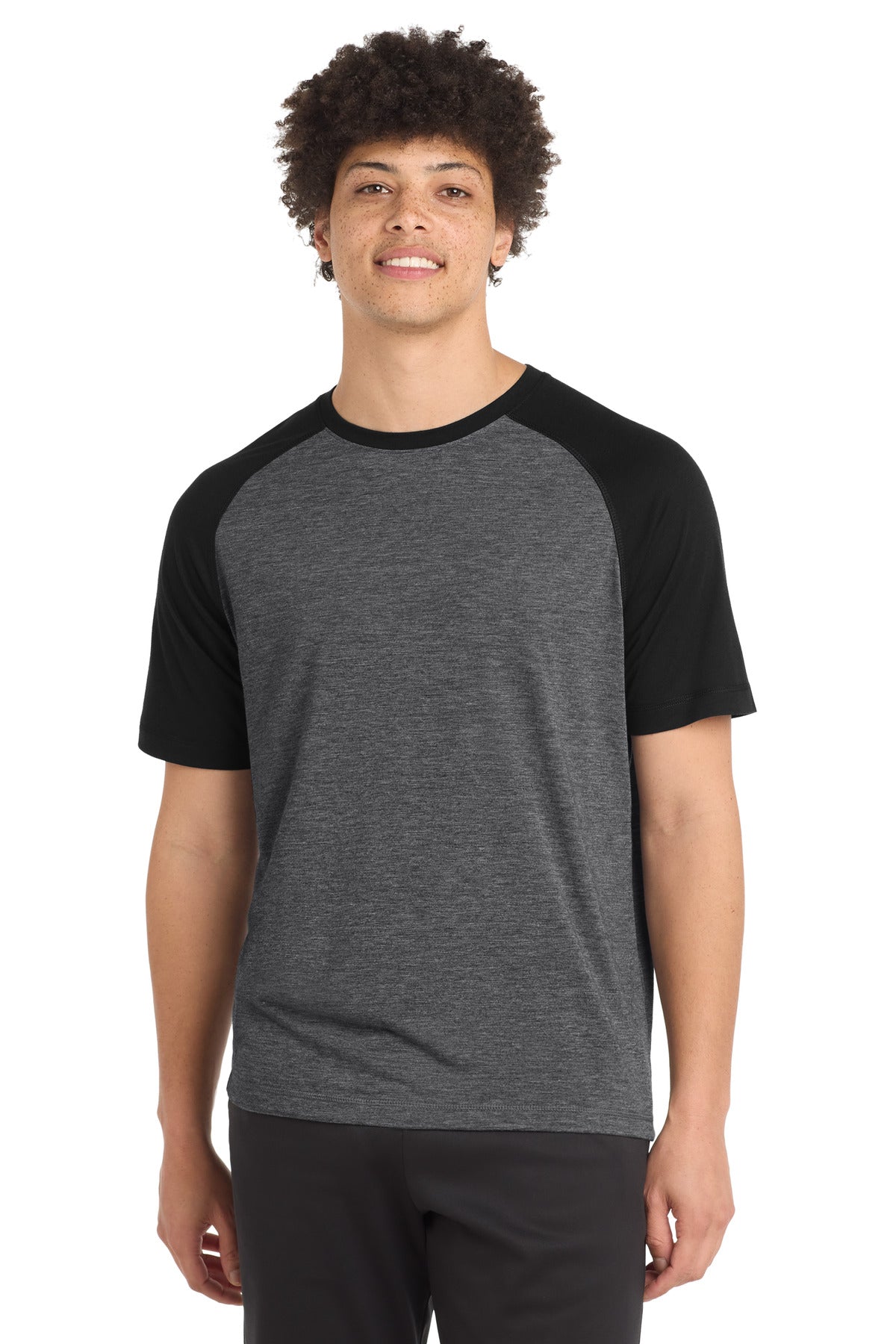 Sport-Tek ® PosiCharge ® Tri-Blend Wicking Raglan Tee. ST400