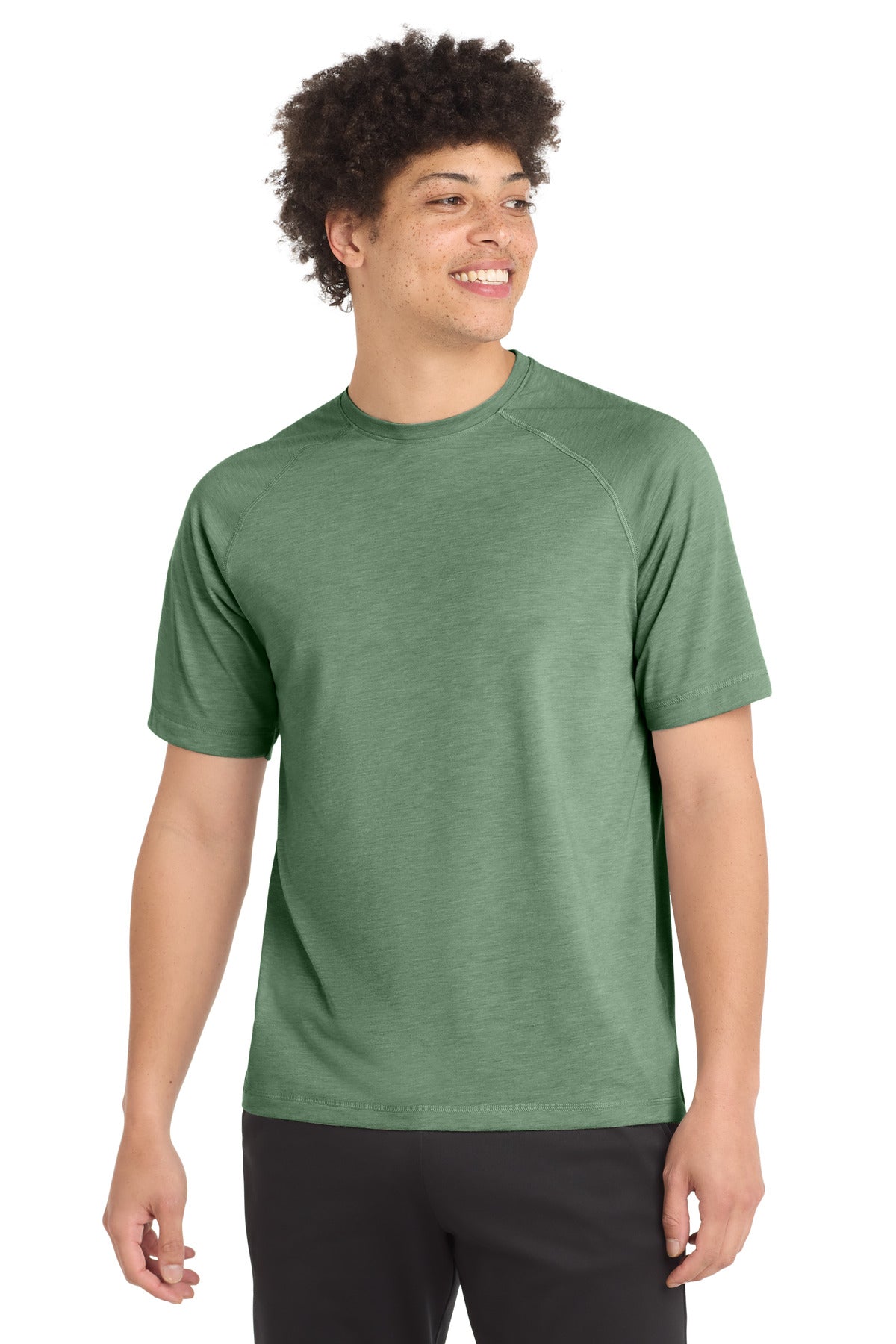 Sport-Tek ® PosiCharge ® Tri-Blend Wicking Raglan Tee. ST400